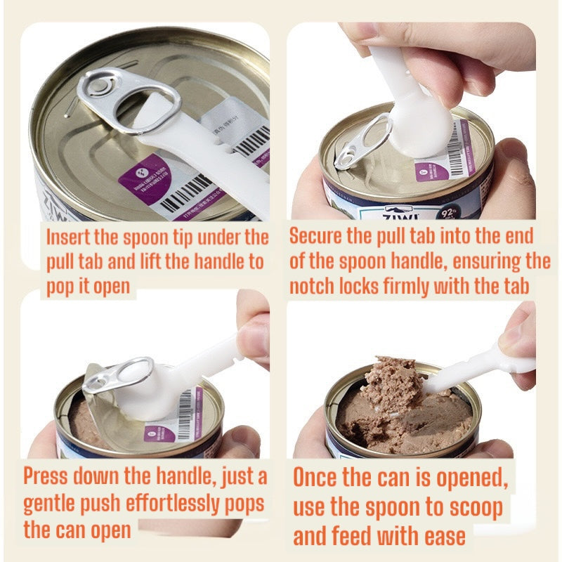 2-in-1 Pet Food Scoop & Can Opener