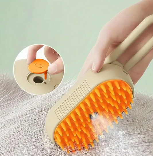 3-in-1 Pet Steam Brush