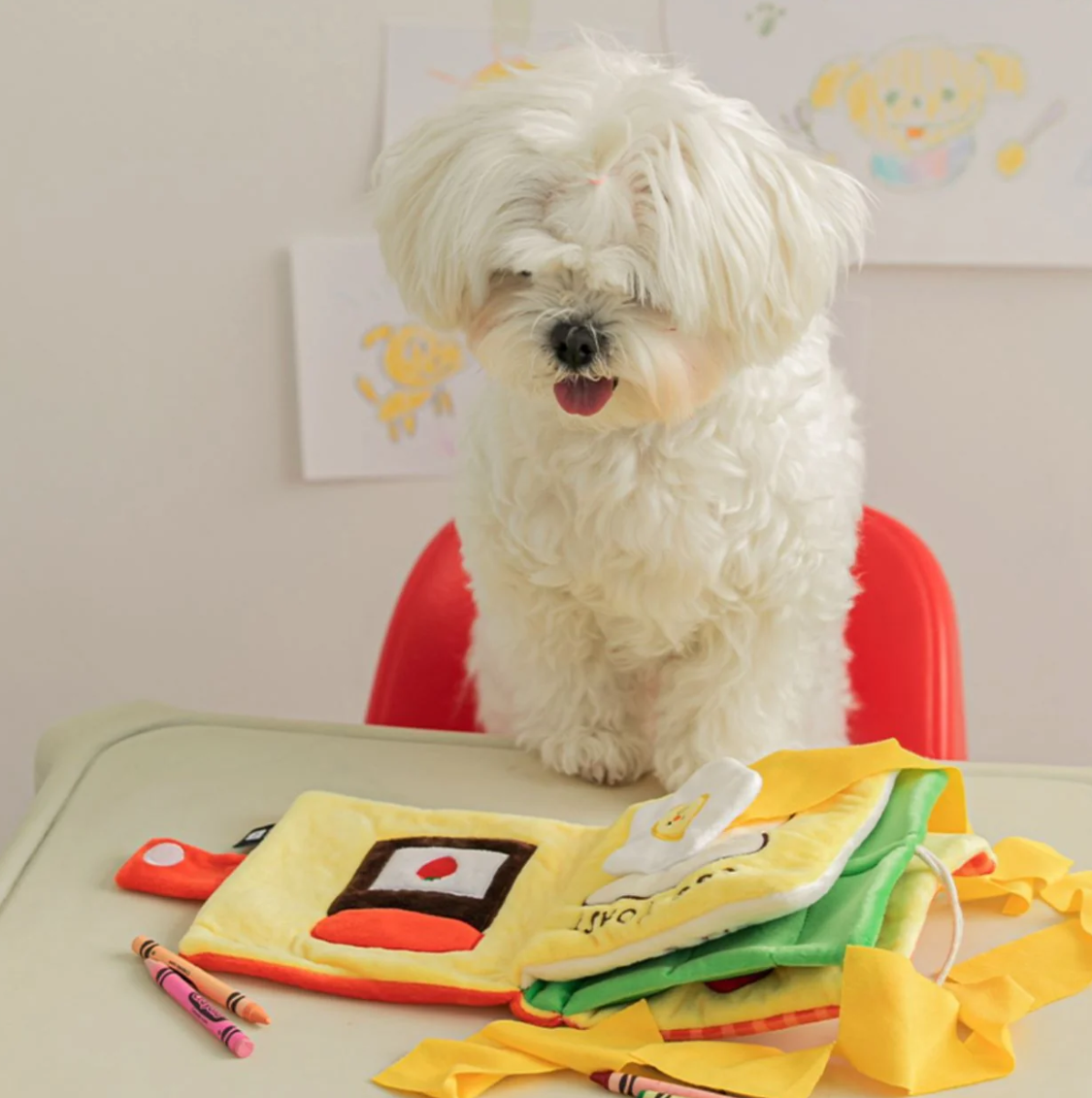 My Lunchbox Book Nosework Dog Toy