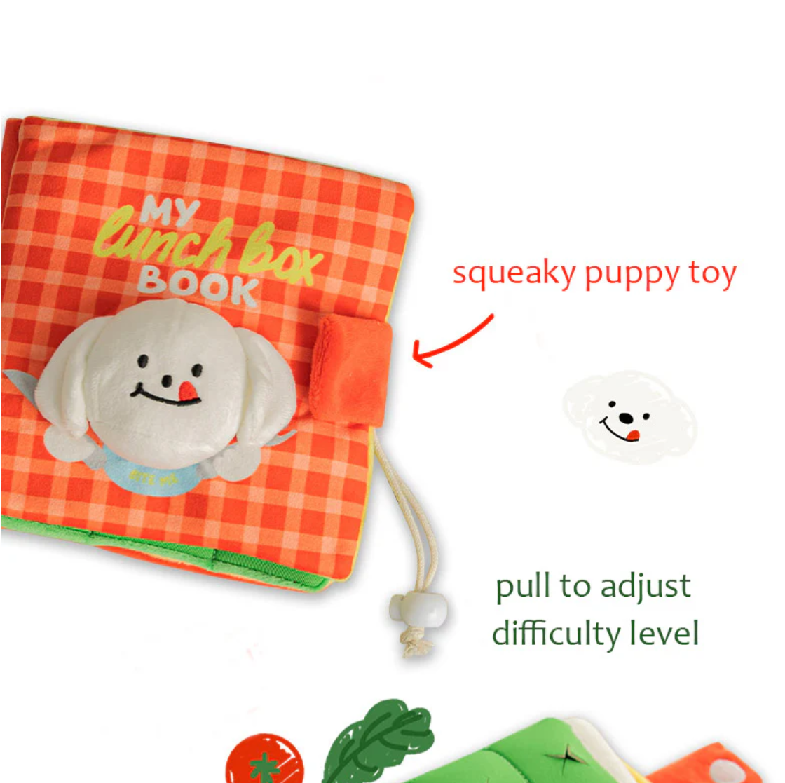 My Lunchbox Book Nosework Dog Toy