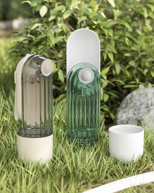 Portable 2 in 1 (Water and Treats) Bottle
