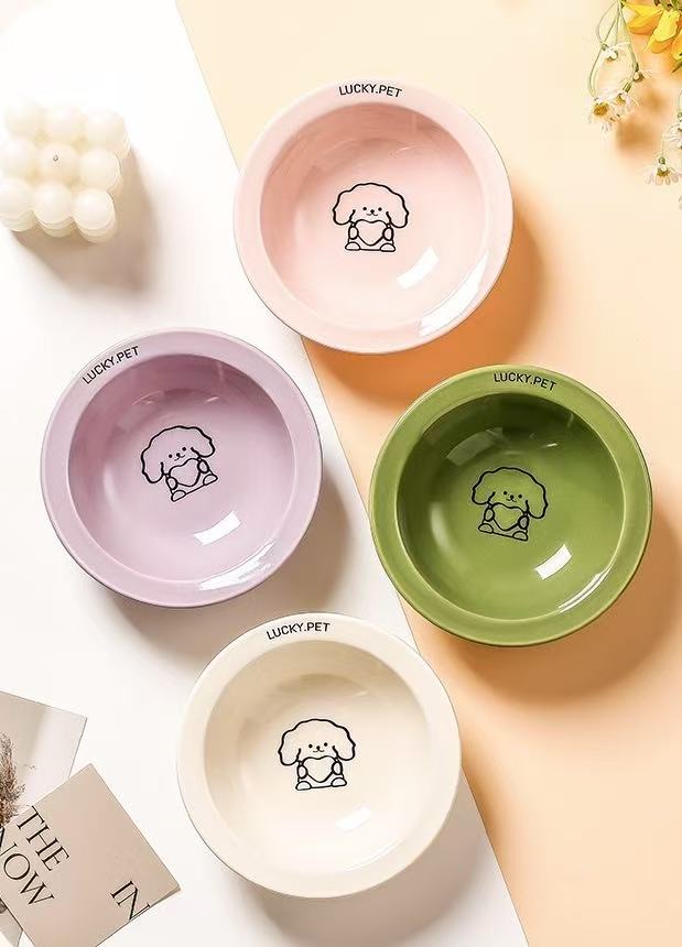 Lucky Pet Ceramic Bowl – 170ml