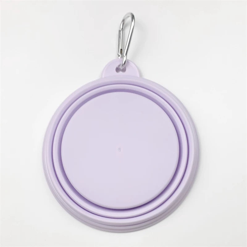 Collapsible Silicone Dog Bowls