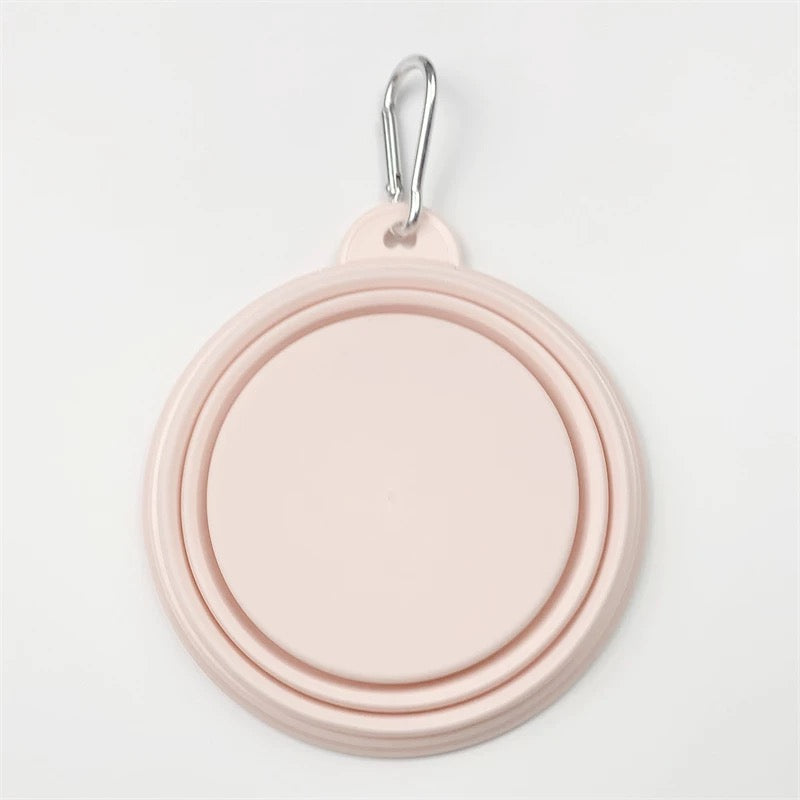 Collapsible Silicone Dog Bowls