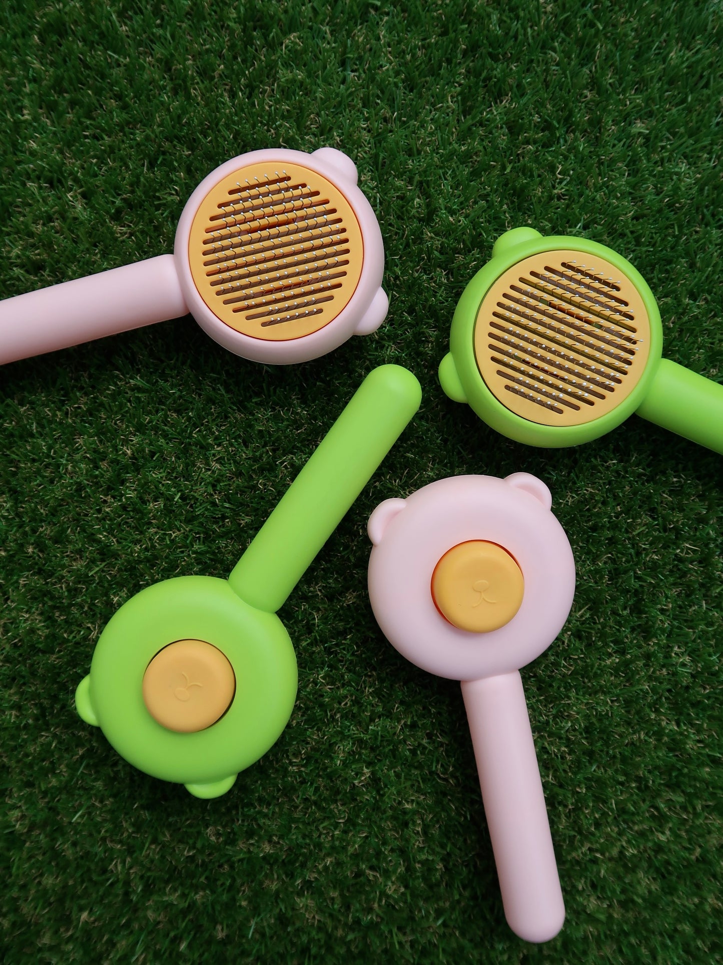 Gentle Grooming Pet Brush [Powder]