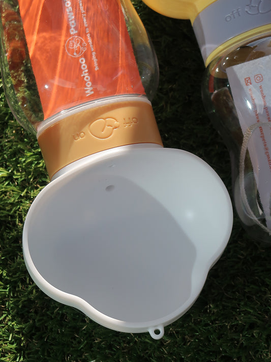 Cloud Outdoor Dog Water Bottle [White]