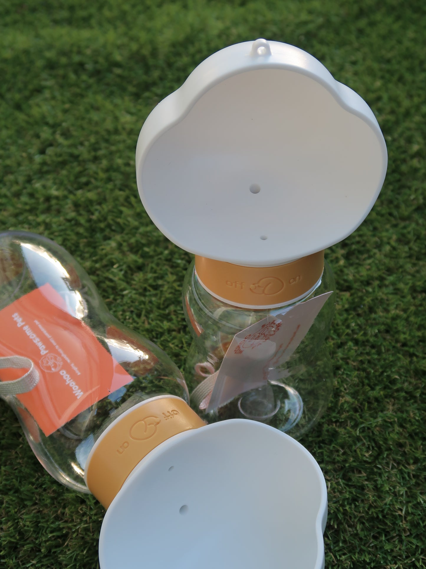 Cloud Outdoor Dog Water Bottle [White]