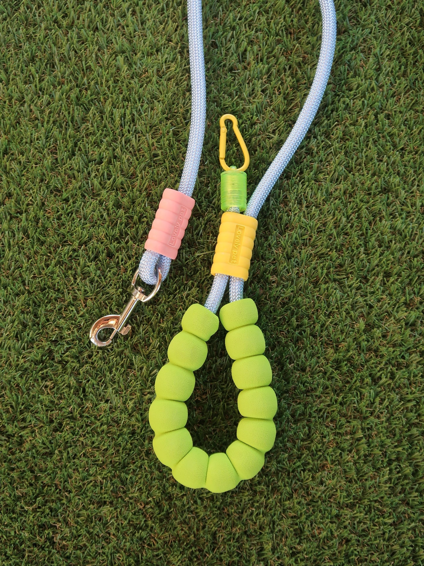 Bubble Comfort Dog Leash [Blue & Green]