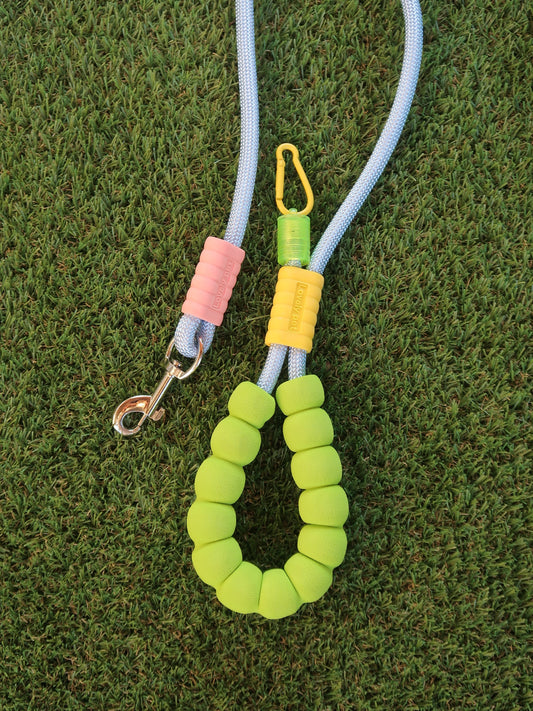 Bubble Comfort Dog Leash [Blue & Green]