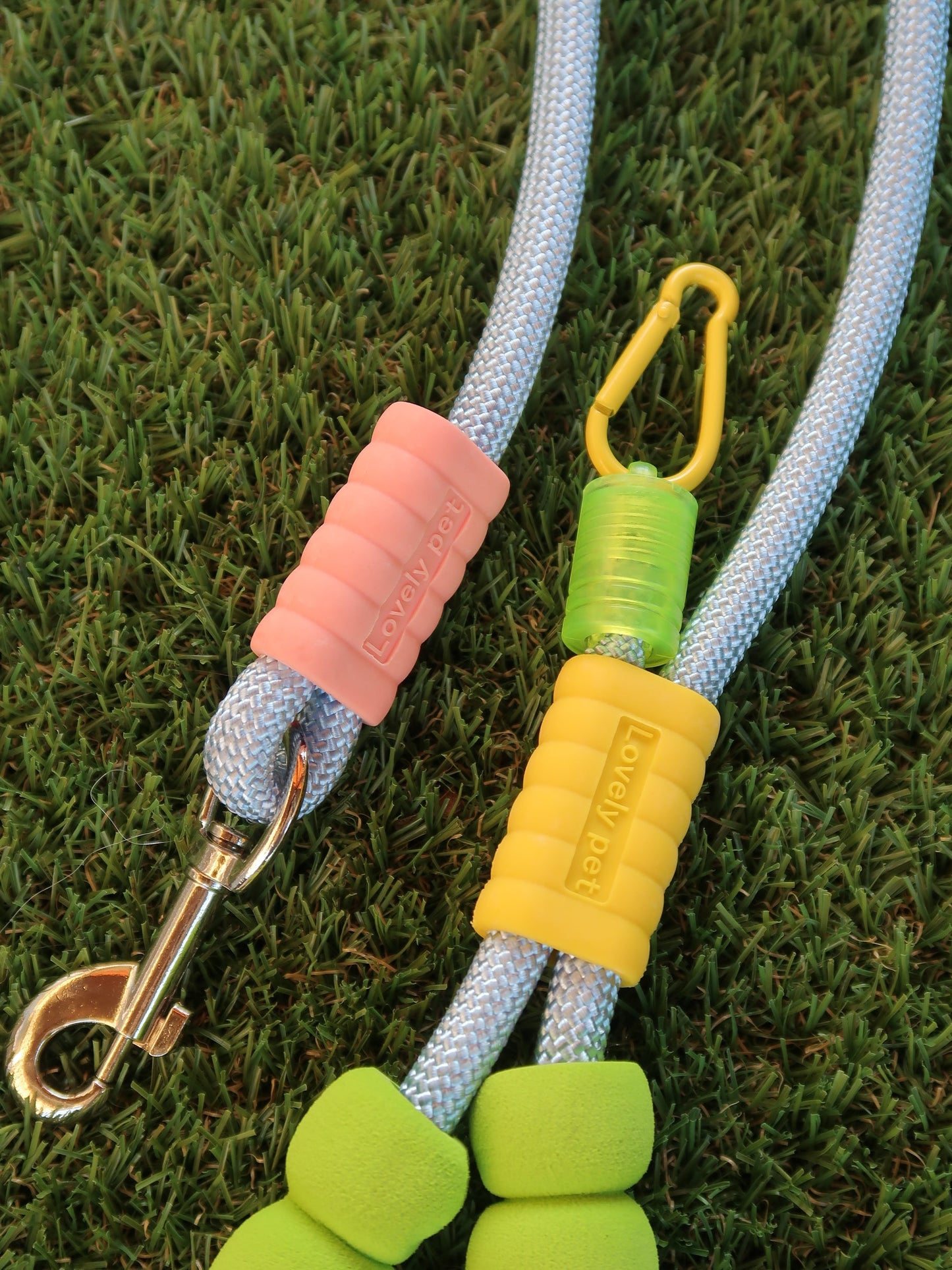 Bubble Comfort Dog Leash [Blue & Green]