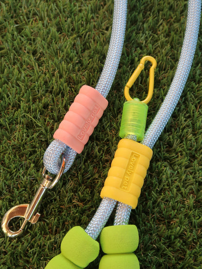Bubble Comfort Dog Leash [Blue & Green]