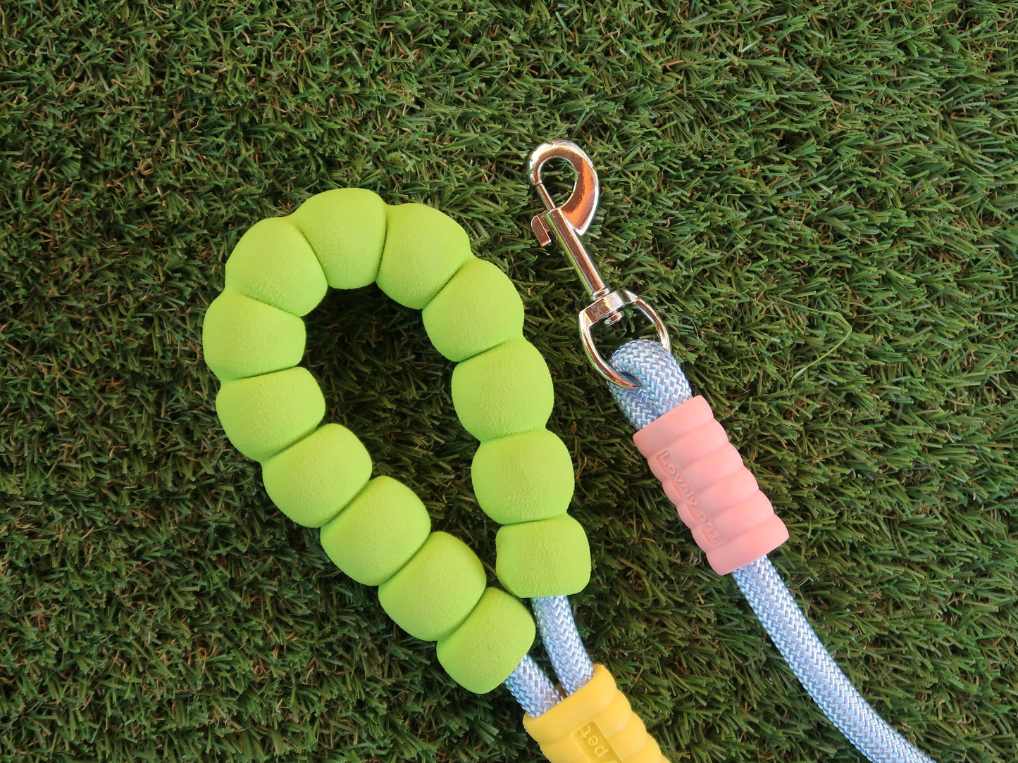 Bubble Comfort Dog Leash [Blue & Green]