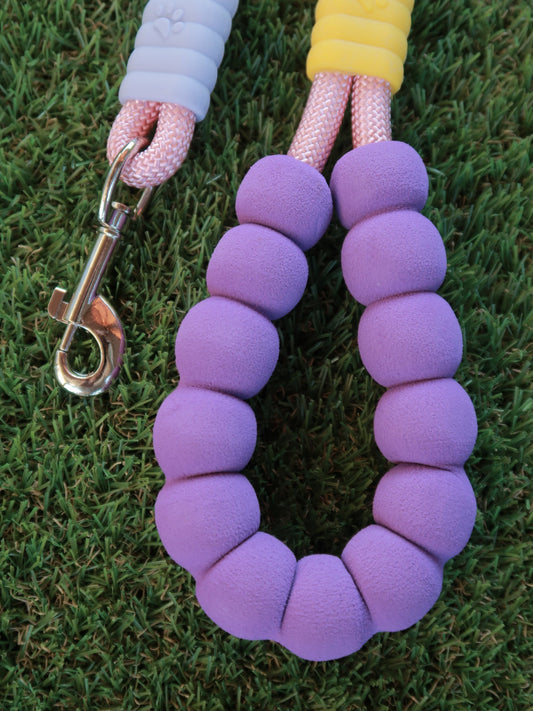 Bubble Comfort Dog Leash [Pink & Purple]