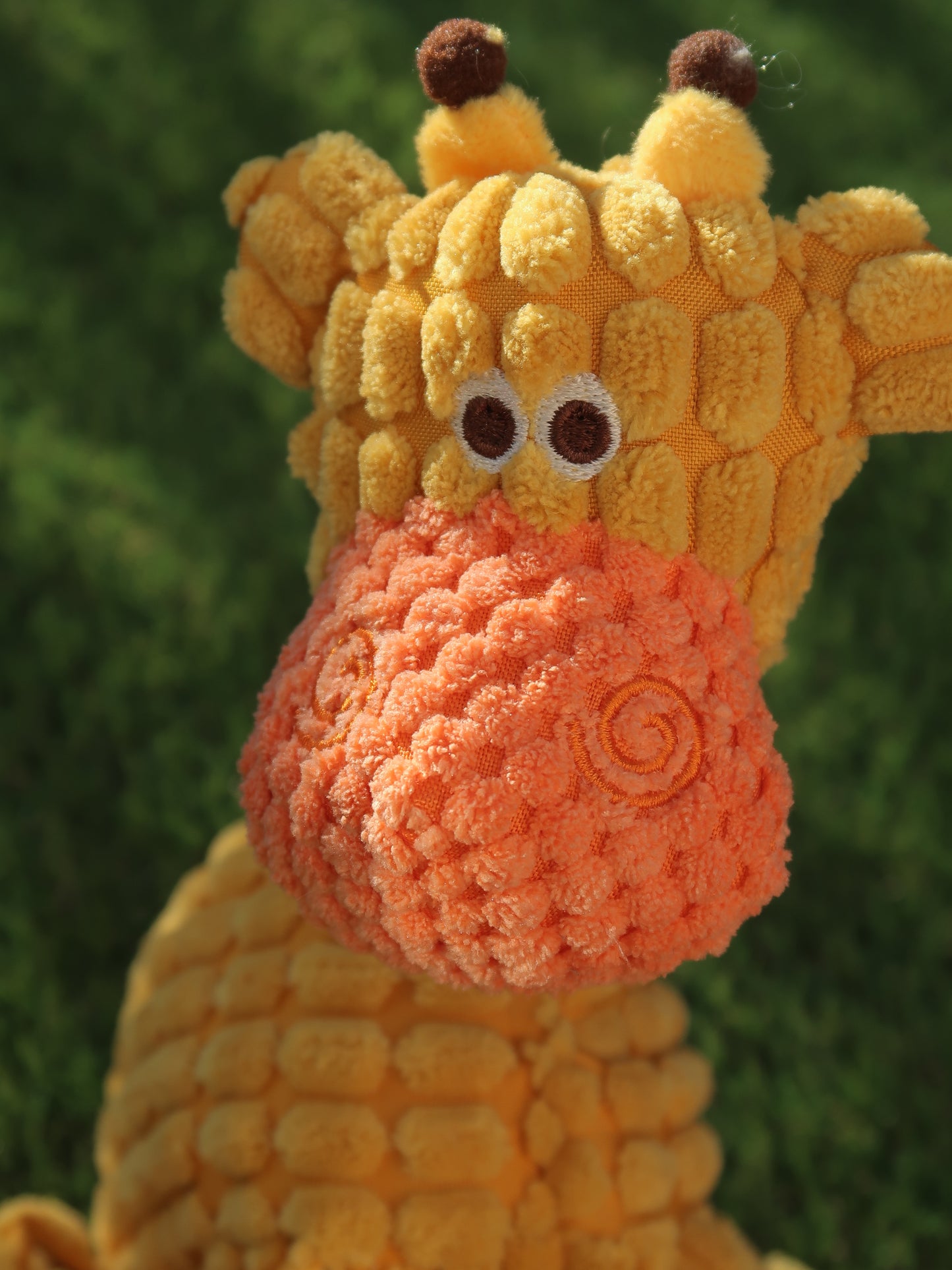 Squeaky Plush Giraffe Chew Toy
