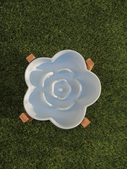 Ceramic Slow Feeder Bowl [Blue]