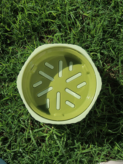 Two-way Slow Feeder Bowl [Matcha Green]