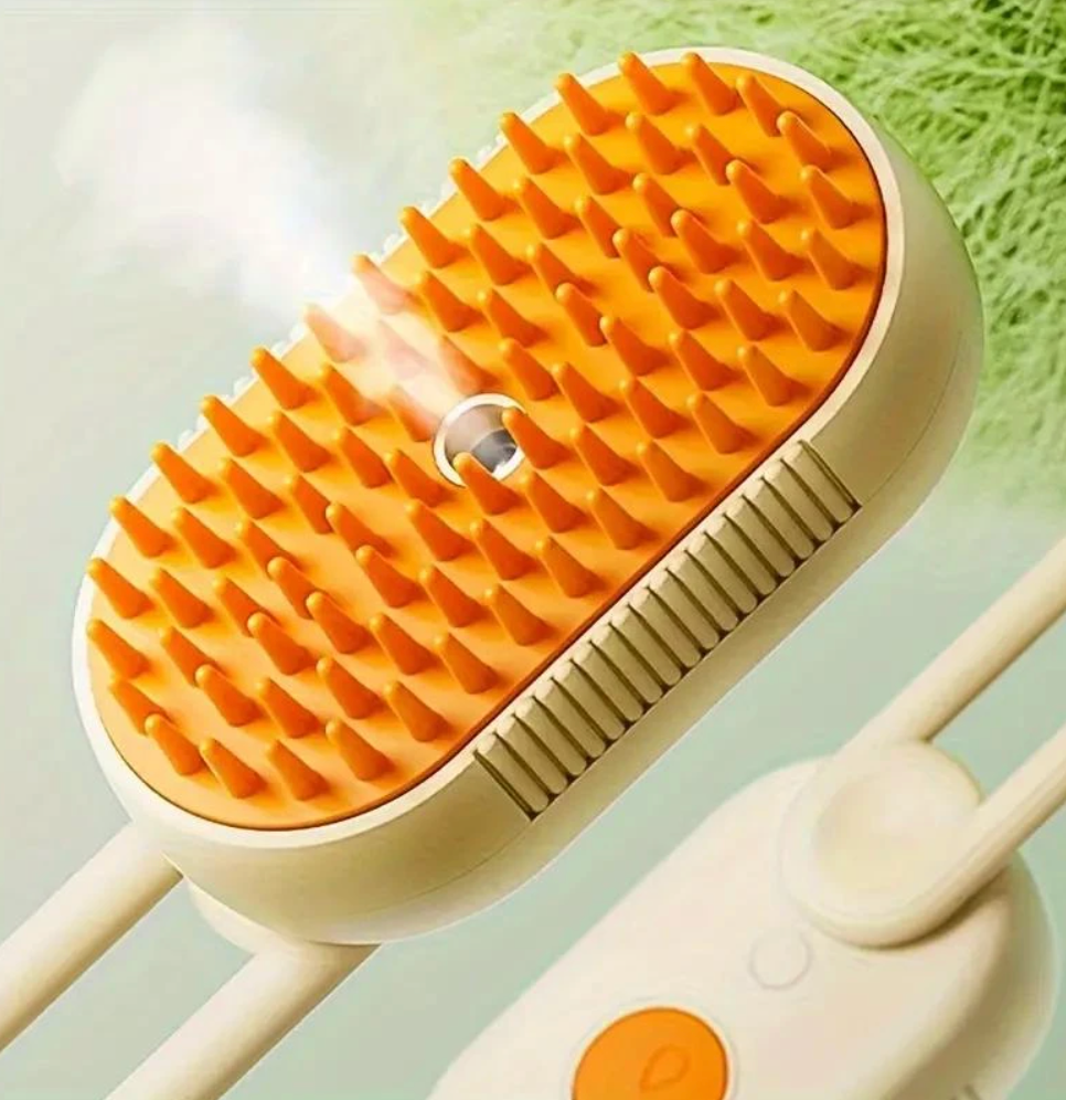 3-in-1 Pet Steam Brush