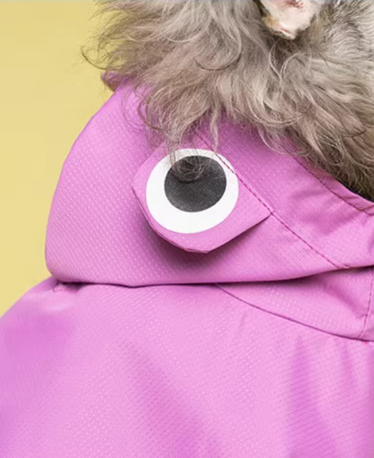 Dinosaur Dog Raincoat [Apple Green]