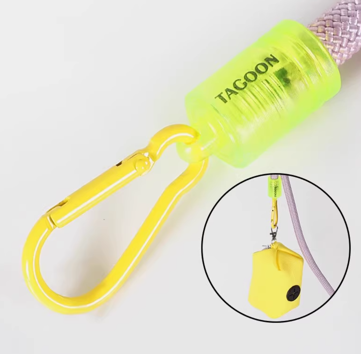 Bubble Comfort Dog Leash [Pink & Purple]