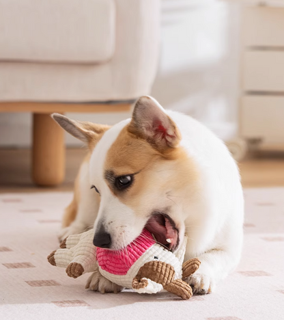 Moo Moo Squeaky Plushy Toy