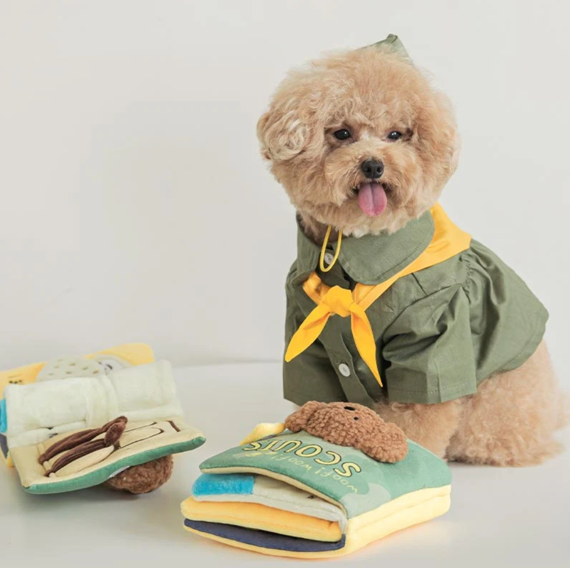 Woof Woof Scouts Book Nosework Dog Toy