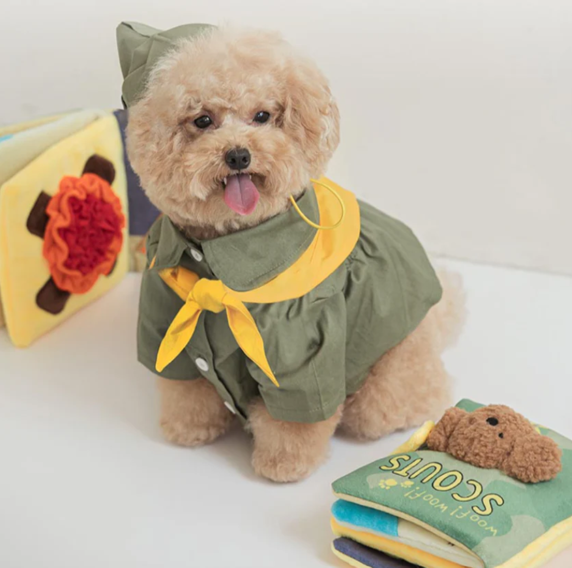 Woof Woof Scouts Book Nosework Dog Toy