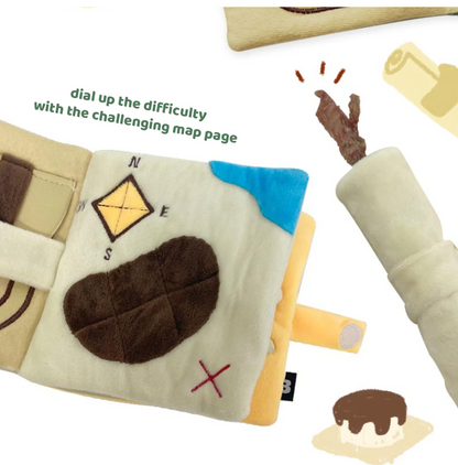 Woof Woof Scouts Book Nosework Dog Toy