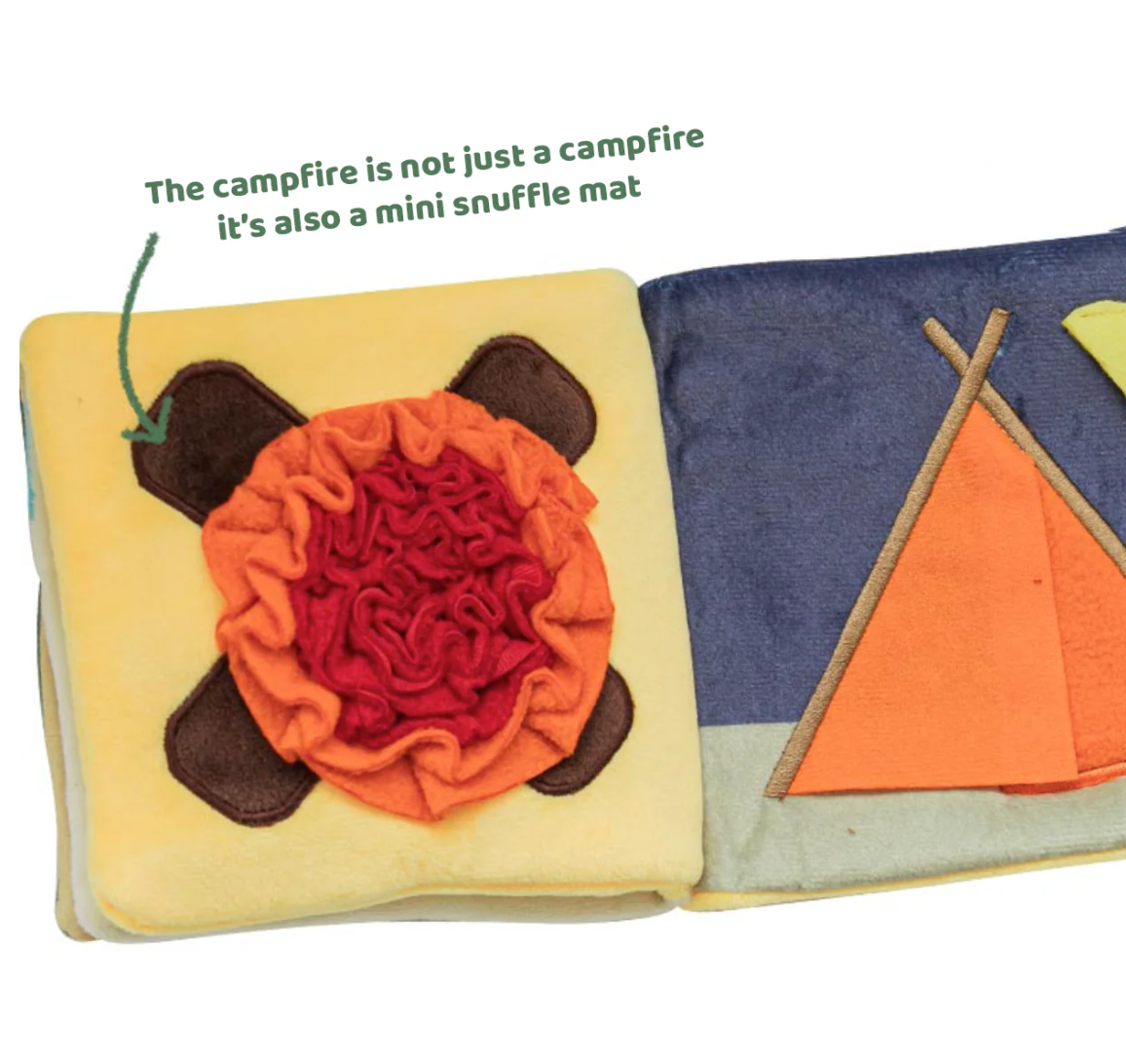 Woof Woof Scouts Book Nosework Dog Toy