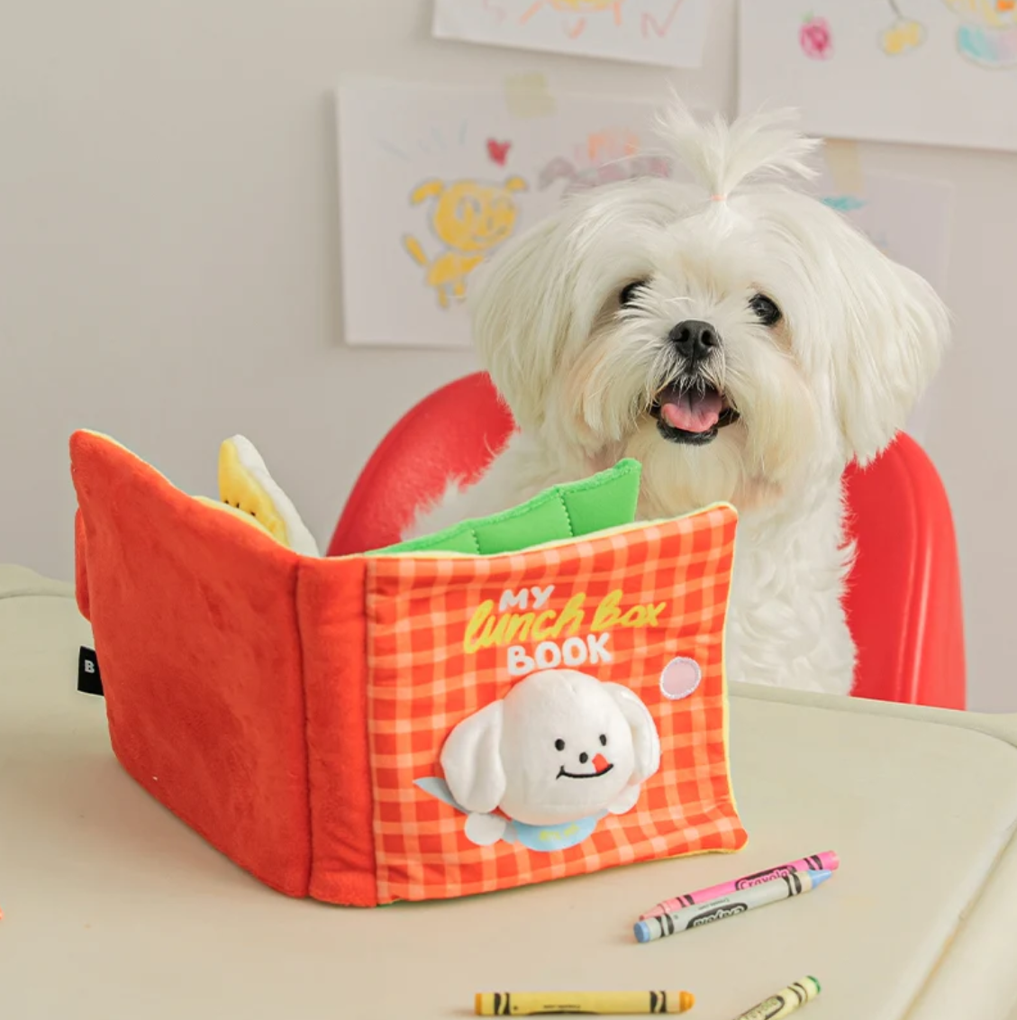 My Lunchbox Book Nosework Dog Toy