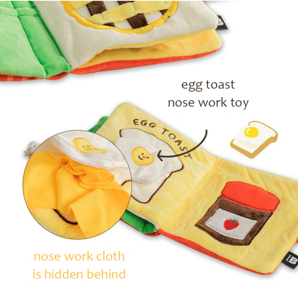My Lunchbox Book Nosework Dog Toy