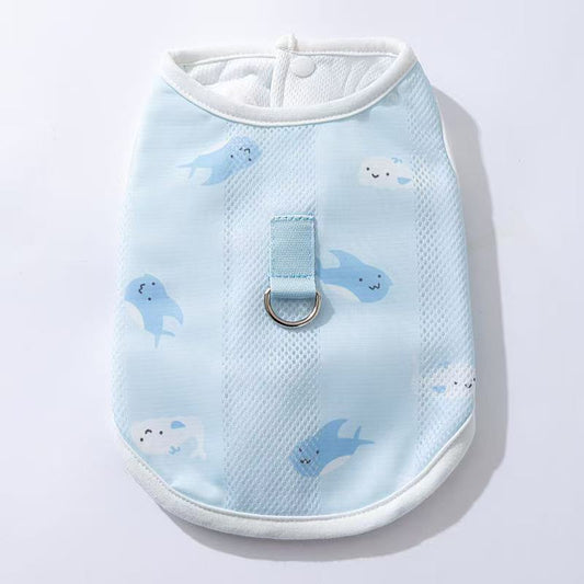 Whale Breeze Pet Vest - Lightweight Harness Style Shirt